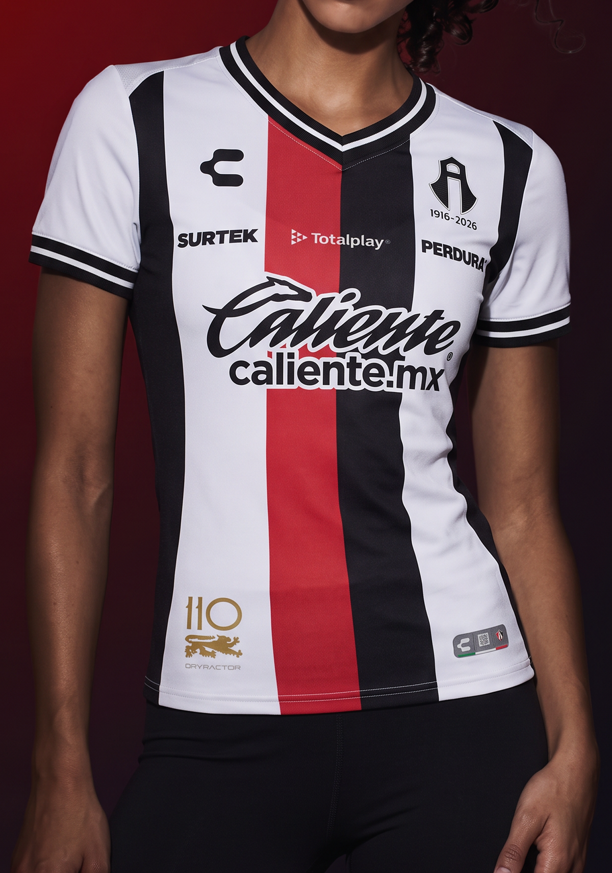 JERSEY VISITA MANGA CORTA DAMA ATLAS FC 26/27