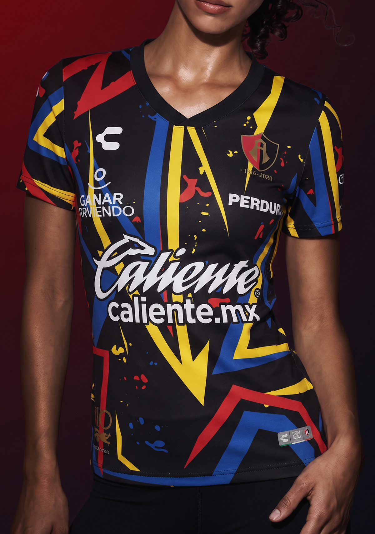 JERSEY VISITA PORTERO MANGA CORTA DAMA ATLAS FC 26/27