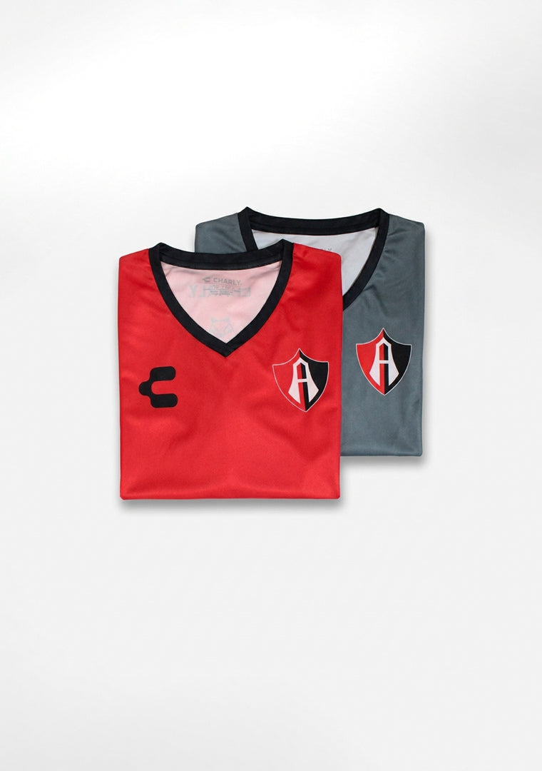 KIT OFICIAL DE ENTRENAMIENTO ACADEMIAS ATLAS FC PARA ADULTO