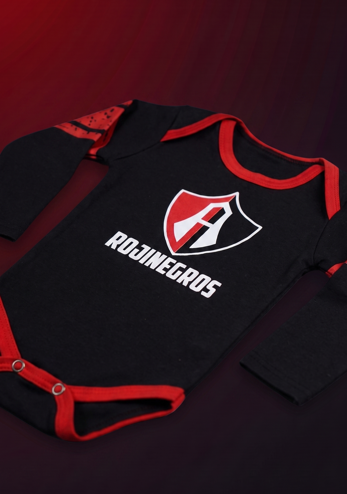 PAÑALERO ATLAS FC ESCUDO CLÁSICO MANGA LARGA