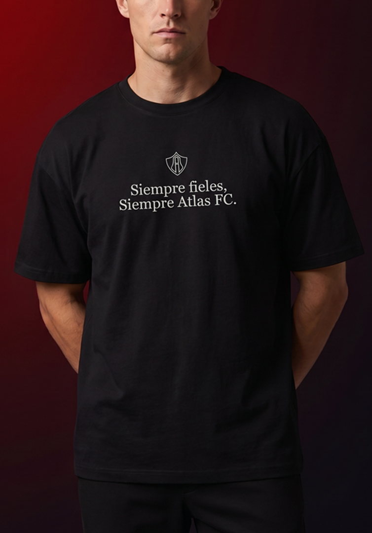 PLAYERA ATLAS FC SIEMPRE FIELES OVS