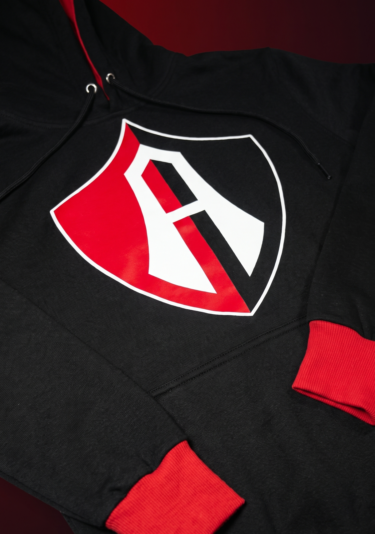 SUDADERA ATLAS FC ESCUDO CLASICO PARA NIÑO