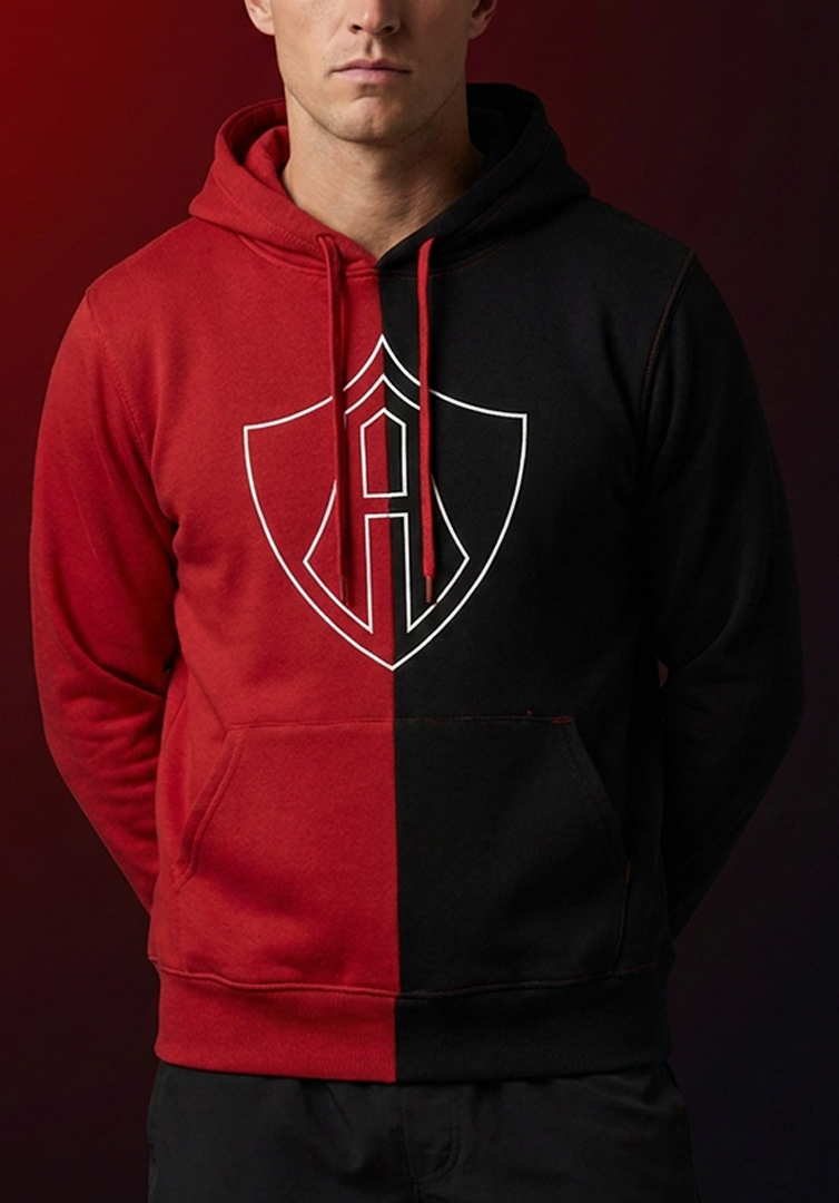 SUDADERA ROJINEGRA ATLAS FC