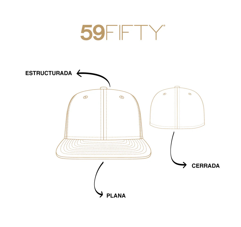 GORRA ATLAS FC 5950 LMX JACARANDA GUAATL-10