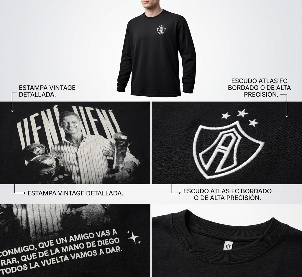 PLAYERA DIEGO COCCA CANTA CONMIGO MANGA LARGA-3