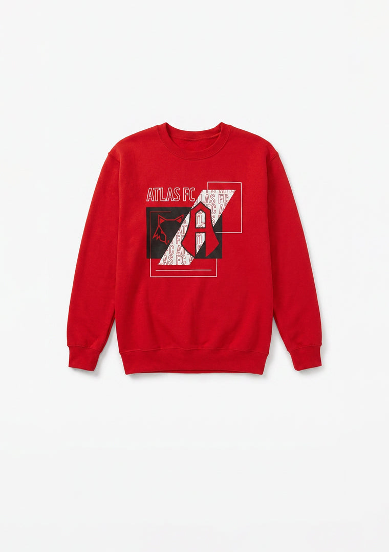 CREWNECK ZORRO / ESCUDO CLASICO SQUARES ATLAS FC