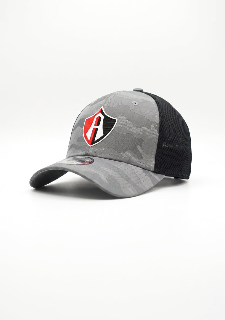 GORRA ESCUDO ATLAS FC CAMUFLAJE GRIS