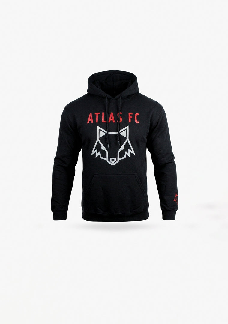 HOODIE ATLAS FC ZORRO GRIS CLASICO BLACK