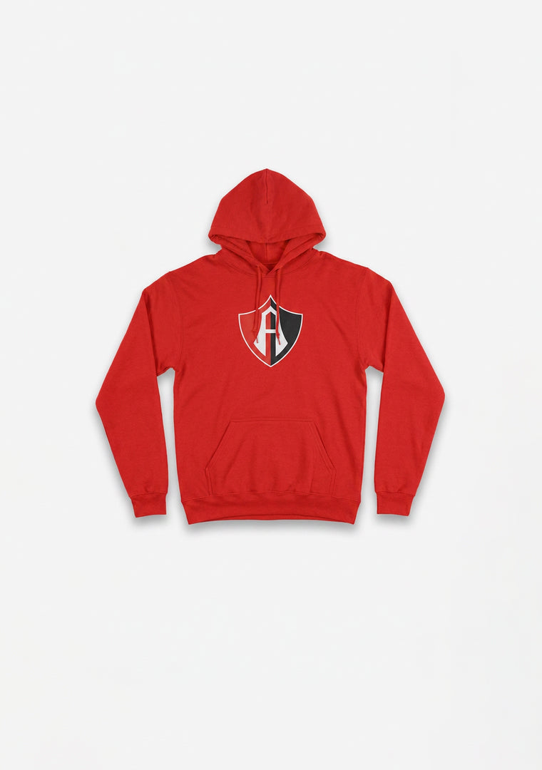 HOODIE INFANTIL INSTITUCIONAL ROJO ATLAS FC