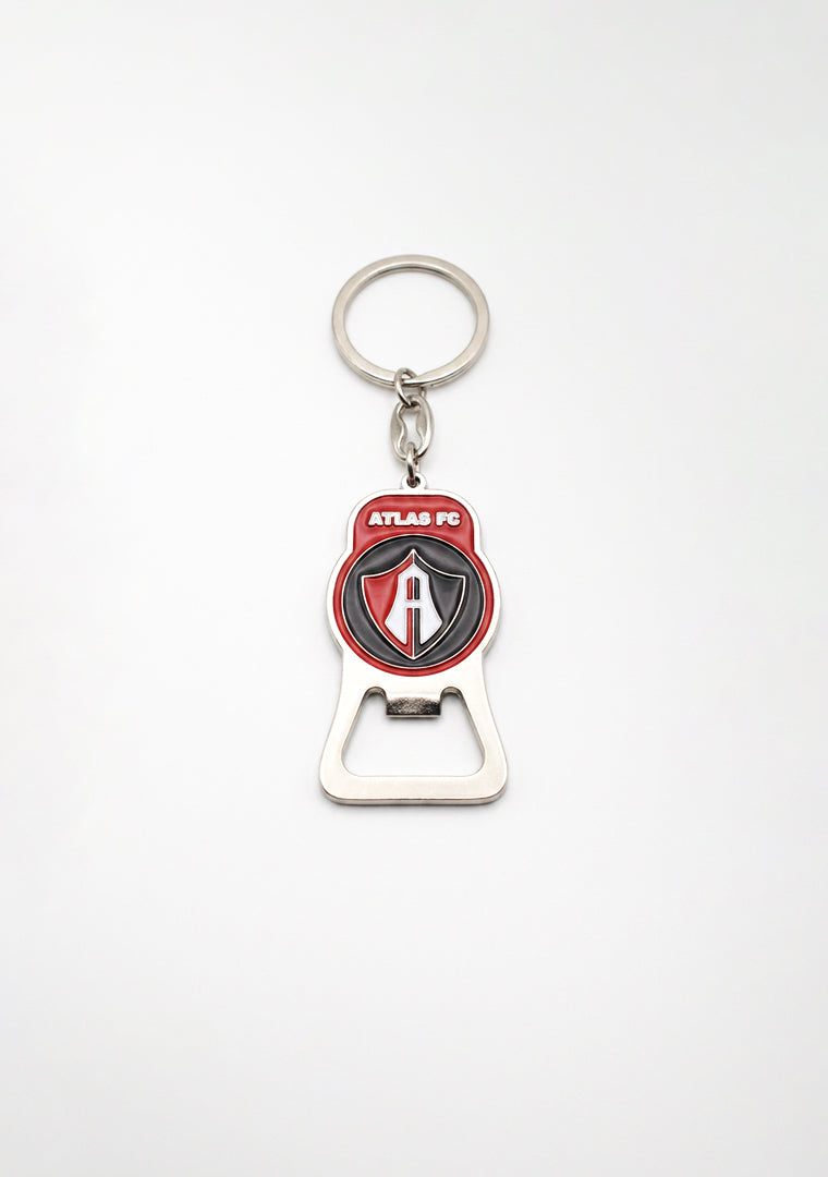 LLAVERO ATLAS FC ESCUDO CON DESTAPADOR