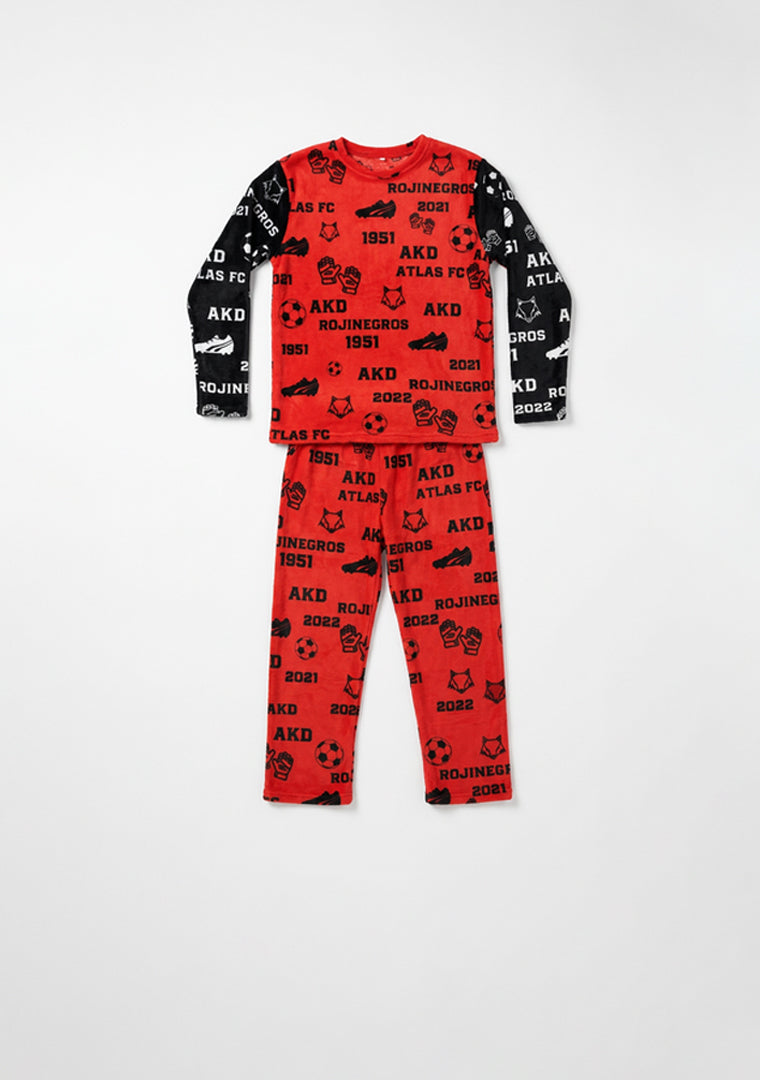 PIJAMA ICON FAN ATLAS FC ADULTO