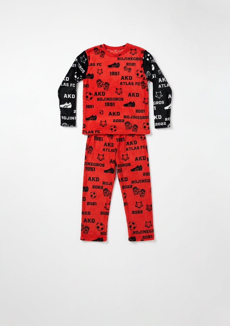 PIJAMA ICON FAN ATLAS FC INFANTIL
