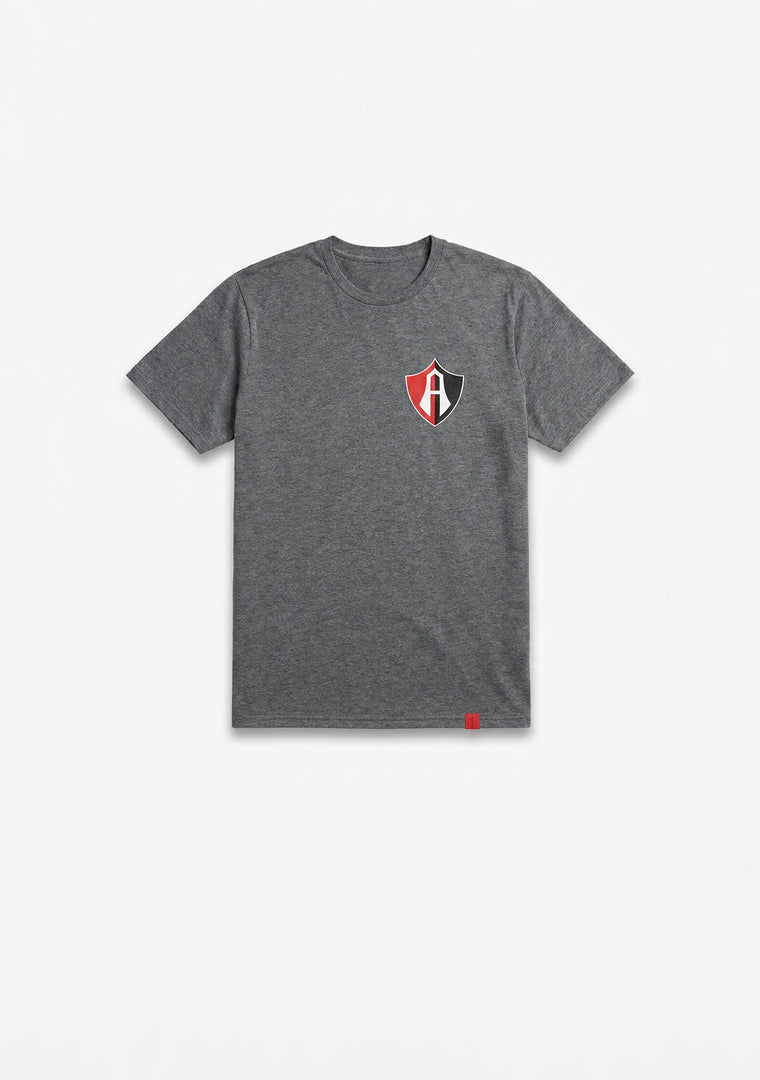 PLAYERA INSTITUCIONAL AFC GRIS LOGO EN PECHO