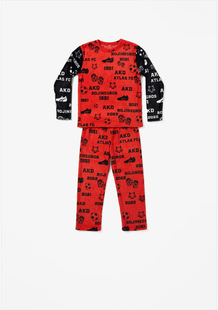 PIJAMA ICON FAN ATLAS FC ADULTO