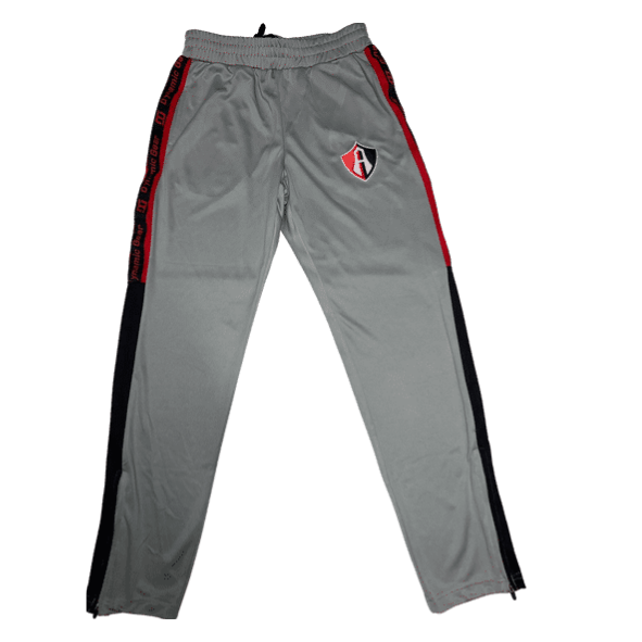 CONJUNTO PANTS ATLAS FC GRIS/ROJO ADULTO - Rojinegros