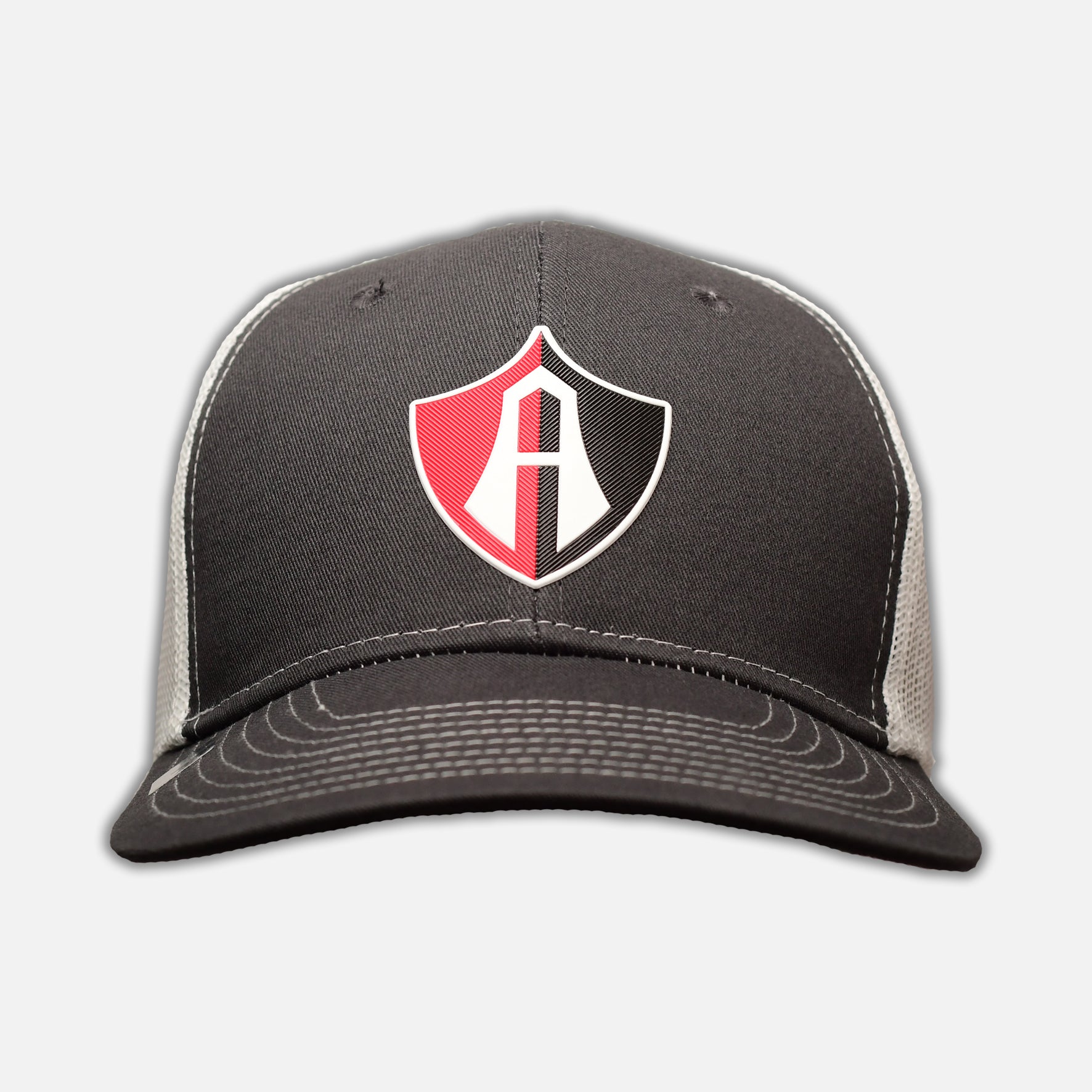 GORRA ATLAS FC EN COLOR GRIS CON BLANCO-3