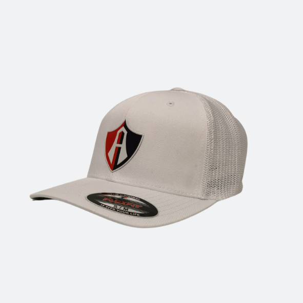 GORRA FLAT ATLAS FC WHITE - Rojinegros