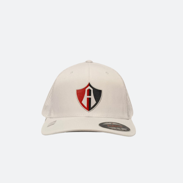 GORRA FLAT ATLAS FC WHITE - Rojinegros