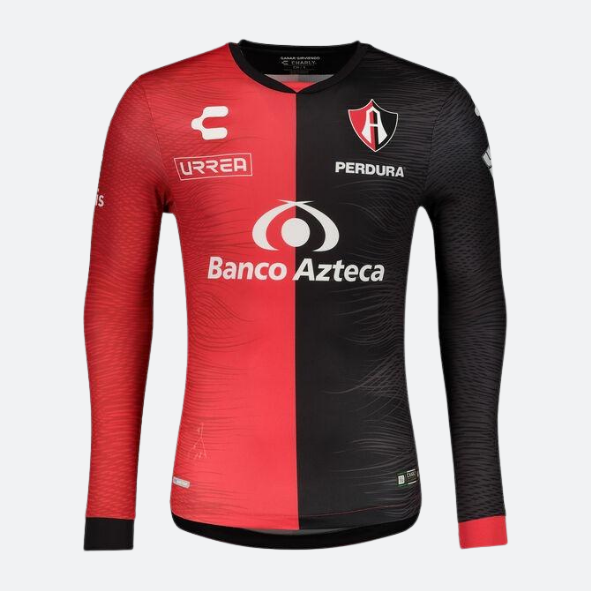 JERSEY LOCAL CABALLERO 20/21 MANGA LARGA - Rojinegros