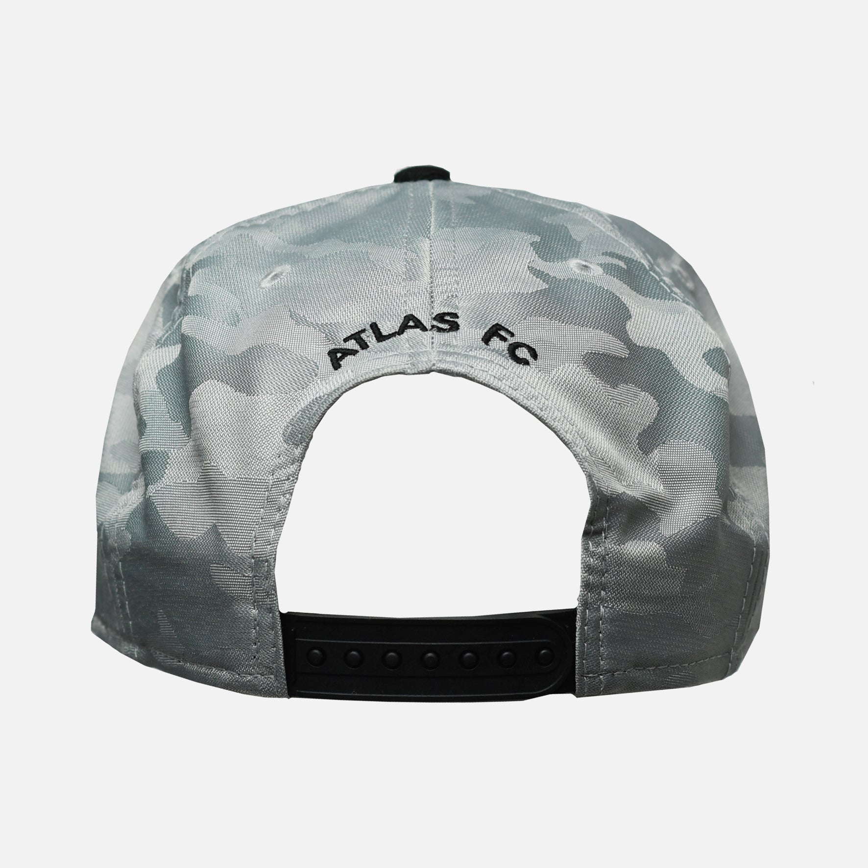GORRA FLAT ESCUDO ATLAS FC CAMUFLAJE GRIS-4