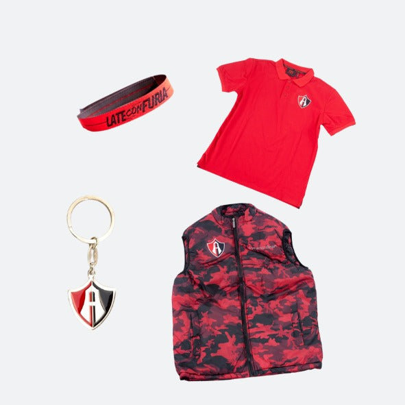 KIT CAMUFLAJE ATLAS FC - Rojinegros
