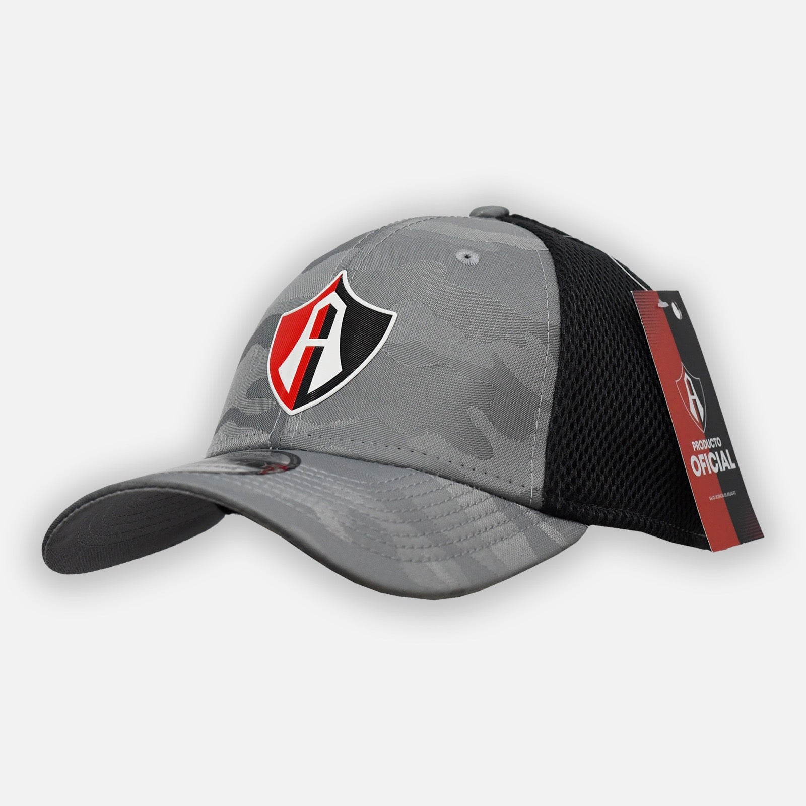 GORRA ESCUDO ATLAS FC CAMUFLAJE GRIS-3