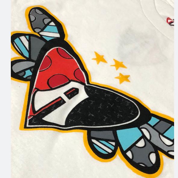 PLAYERA ESTILO POP ART "I LOVE ATLAS"-2