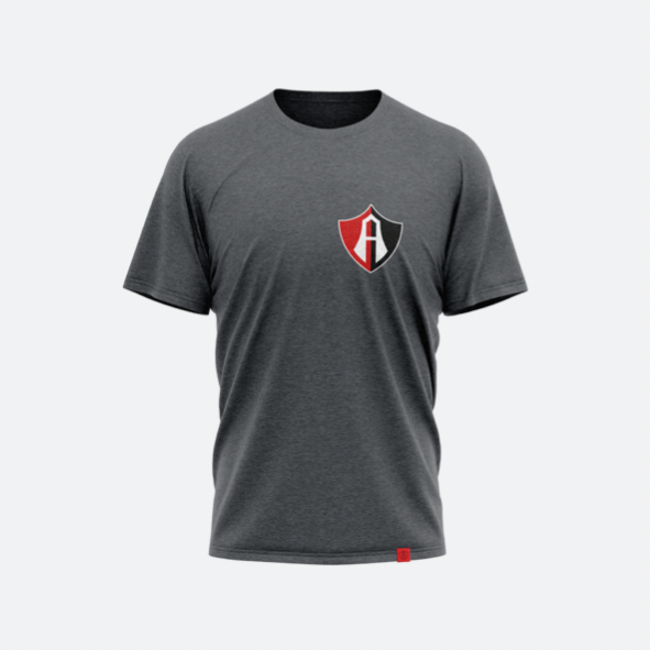 PLAYERA INSTITUCIONAL AFC GRIS LOGO EN PECHO