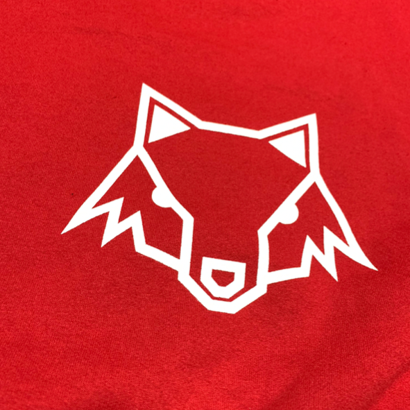 HOODIE ROJA CON CAPUCHA ZORROS-5