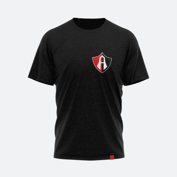 PLAYERA INSTITUCIONAL AFC NEGRA LOGO EN PECHO
