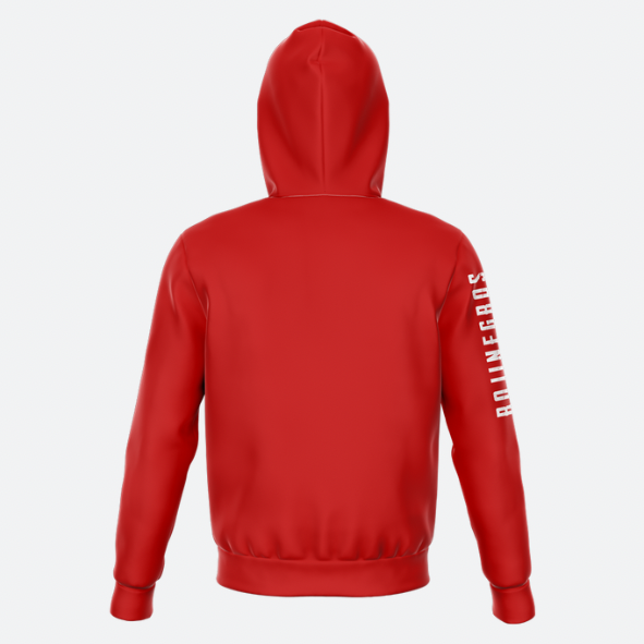 HOODIE ROJA CON CAPUCHA ATLAS FC-2